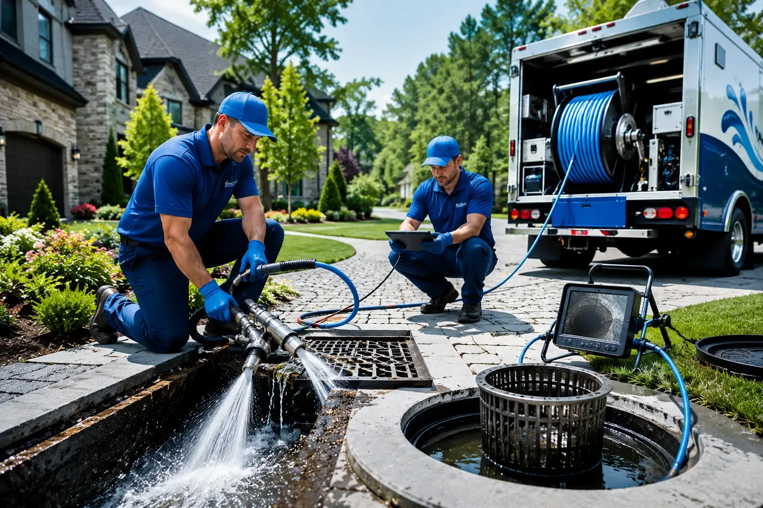 Local outdoor drain cleaning professionals in North Adams, MA
